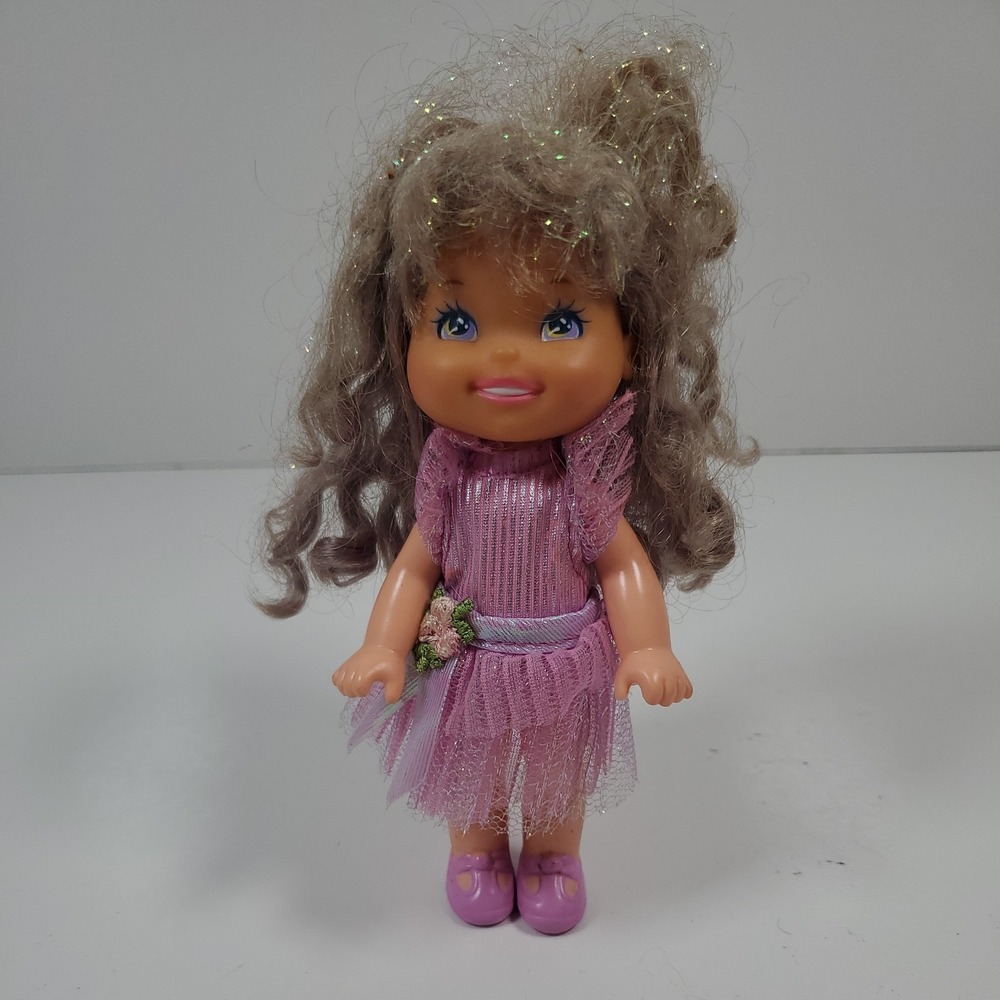 Vintage Mattel Cherry Merry Muffin Ice Cream GRAPE ICE DOLL Tinsel Hair 1988 89